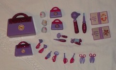 Lot of Doc McStuffins Dolls, Medical Accessories & Other Toys – Over 40 Pieces