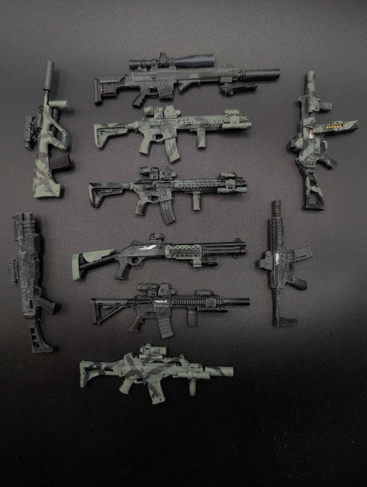 1/12 scale G.I.Joe classified allied Urban squad weapon fodder bundle
