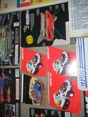 1980s Box File Card Blueprints Lot G.I. GI Joe Cobra Vintage 1990s 3.75 ARAH 80s