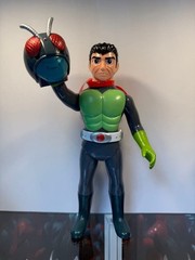 Medicom Toy Toei Retro Sofubi Kamen Rider Original Manga Color Mask Ver Japan