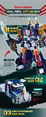 Miniforce Dinoid Warrior – DINO COMMANDER 4-in-1 Transforming Robot