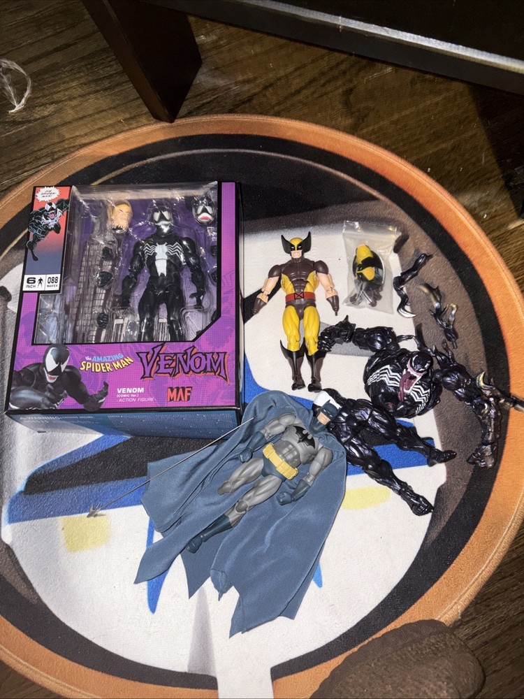 Mafex Revoltech Action Figure Damaged Fodder Lot Customs
