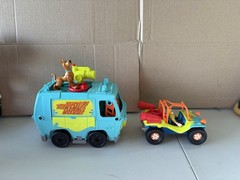 Mattel Scooby Doo Transforming Mystery Machine Van & Dune Buggy