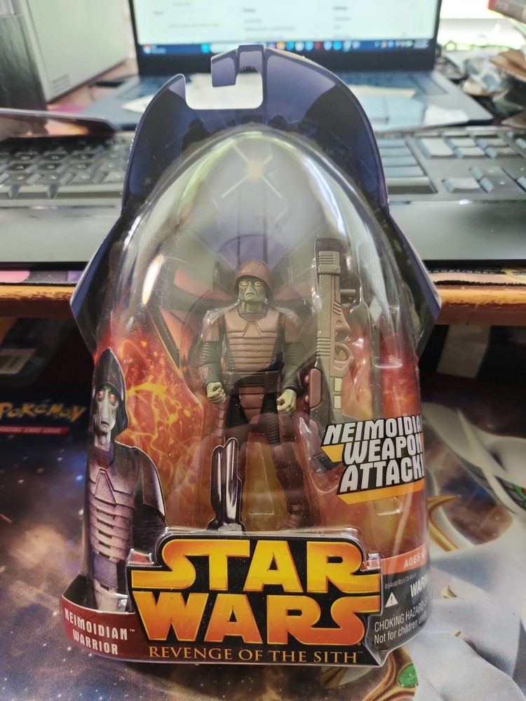 Star Wars Revenge Of The Sith Hasbro – Neimoidian Warrior Figure #42 – NIB