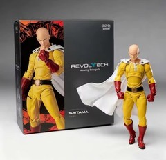 Revoltech Kaiyodo One Punch Man Saitam NR099 Deluxe Version Anime Action Figure