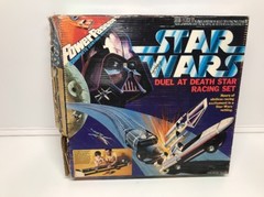 STAR WARS POWER PASSERS DUEL At DEATH STAR VADER LUKE SLOT RACING SET 1978
