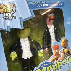 Palisades The Muppets Steppin Out BUNSEN & BEAKER Wizard World 2003 Exclusive