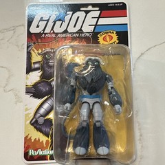 GI Joe ReAction Super 7, Cobra Fatal Fluffy, O-ring Figure, New, Ultra Rare