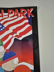South Park Cartoon Network 1998 Movie Bigger Louder Uncut poster 60cm x 42cm