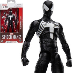 2025 Marvel GamerVerse Spider-Man 2 Legends Symbiote BLACK SUIT 6″ Hasbro Figure
