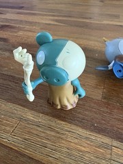 FIVE Roblox Piggy Robby Action Figure Piggies Yellow Dinopiggy, Zombie