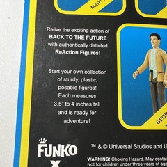 Funko X Super7: Back To The Future “George McFly” ReAction Action Figure, New!