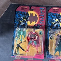 (6) SPECIAL LEGENDS OF BATMAN ACTION FIGURE COMPLETE SET SAMURAI RIDDLER ROBIN