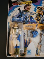 Hasbro G.I. Joe Battle Force 2000 Maverick & Blocker w/ Helmet, Pistol 1987