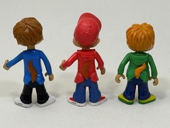 Alvin and the Chipmunks 2016 Action Figure 3 Lot Set Fisher Price Theodore Simon