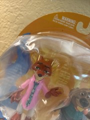 Disney Zootopia 2 Pack NICK WILDE 4” NIBBLES MAPLESTICK 3” Toy NIB (o14