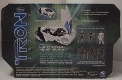 🔥🔥2010 DISNEY TRON LEGACY LIGHT CYCLE: KEVIN FLYNN VEHICLE – SERIES 1 **NEW**
