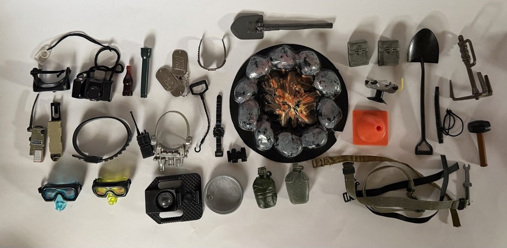 Huge Lot Of GI Joe Accessories