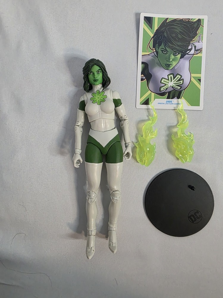 McFarlane DC Multiverse Jade Green Lantern Corp Red Platinum 7″ Action Figure