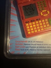 Pokemon Pokedex 1999 Tiger Electronics Original Vintage & Sealed Nintendo/Hasbro