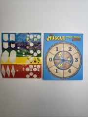 Vintage Kinnikuman M.U.S.C.L.E. Men Mega-Match Board Game Complete w/ 17 Figures