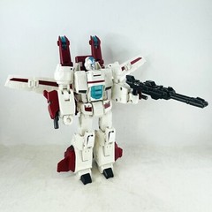 Transformers G1 Jetfire/Skyfire Transforming Action Figure Toy w/Autobot Sticker