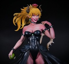 Bowsette Super Mario Custom 30cm 12 inch 1/6 Scale Figure Painted