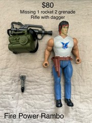 Coleco Rambo Force of Freedom Action Figures YOU PICK Vintage 1986