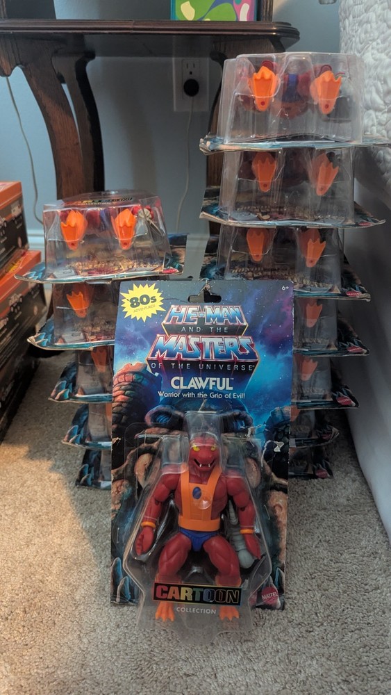 Lot of 13 Mattel Masters Of The Universe Origins Clawful Action Figure Cartoon