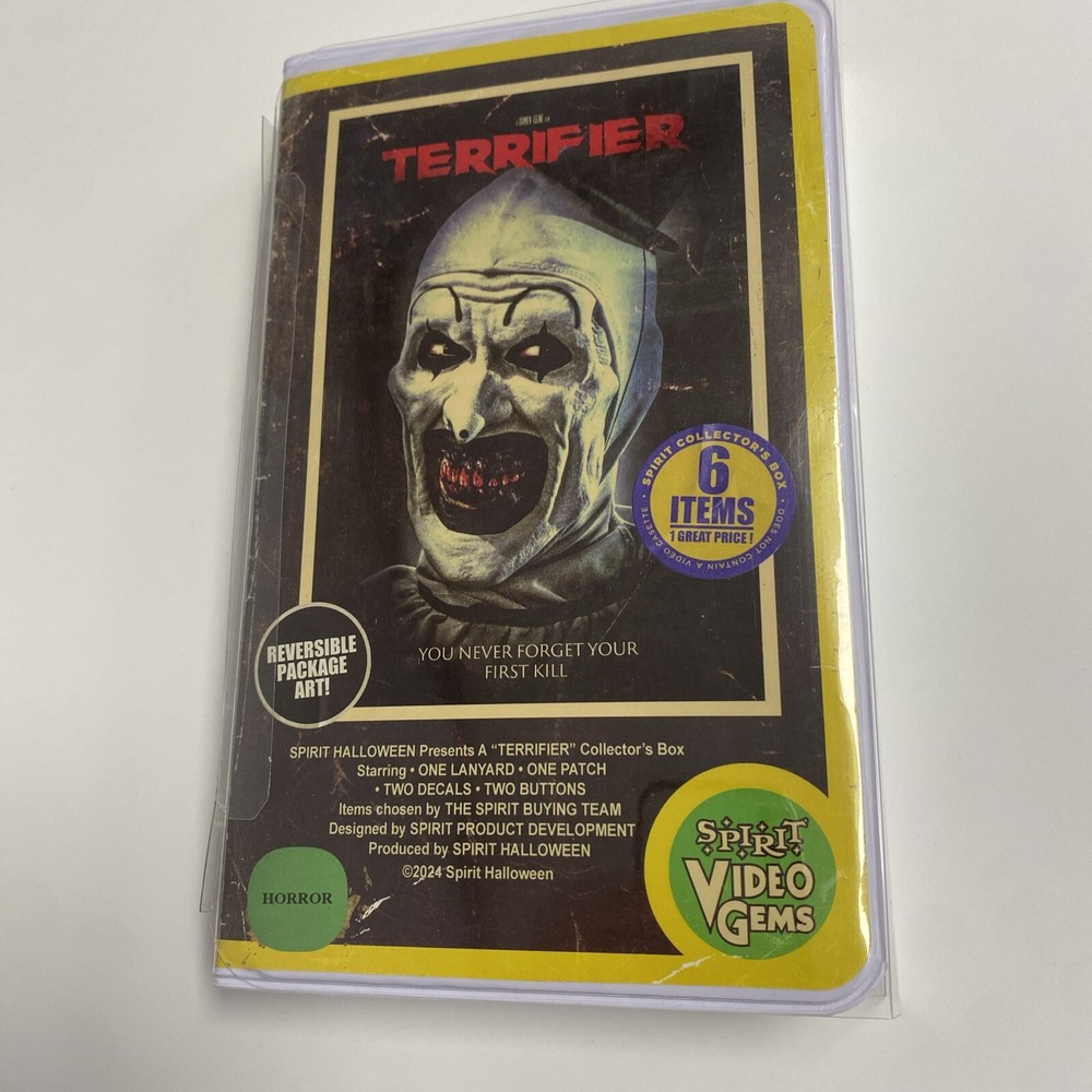 TERRIFIER – Damien Leone’s Exclusive Spirit Collectors Box (6 item included)