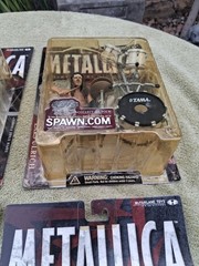 McFarlane Toys Metallica Harvesters of Sorrow All 4 Figures Complete Set