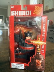Skibidi Toilet Detainer Astro Toilet Figure Bonkers Toy Co 2025 New In Box