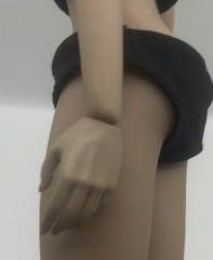 1/6 Female Flexible Seamless Doll Body For 12″ Greyish Posable Action Figure D