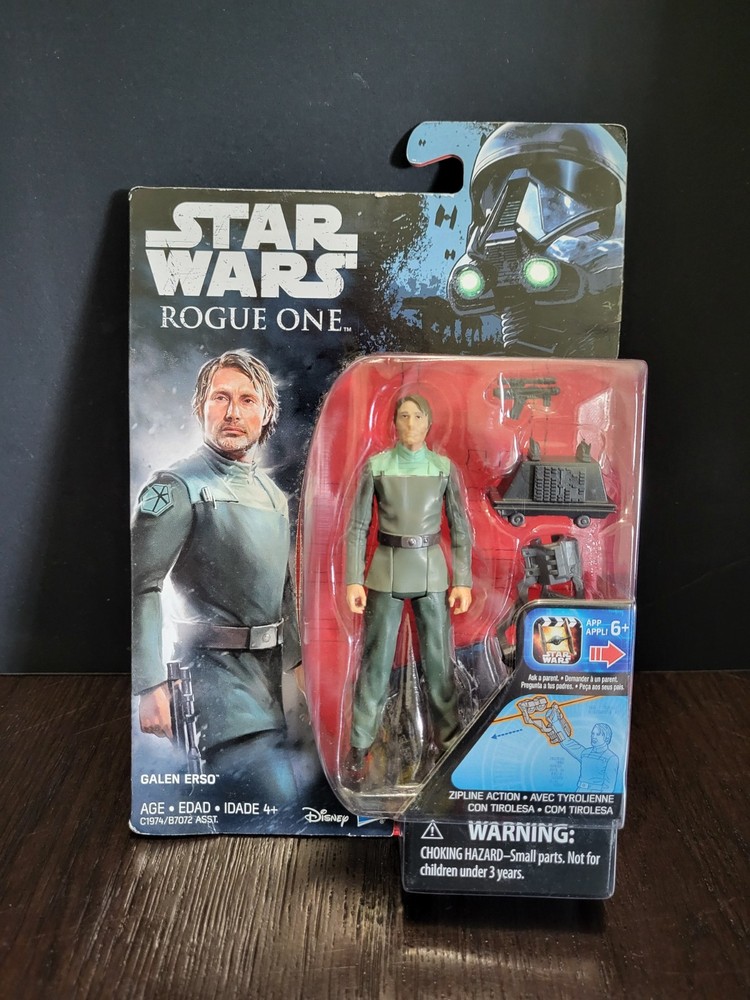 Galen Erso 3.75″ 2016 STAR WARS Hasbro Rogue One R1 MOC NEW