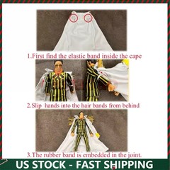 1/10 Custom Wired Coat For 7” SHF ONE PIECE Borsalino Action Figure（No Figure）