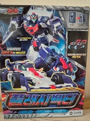 Metal Cardbot S Flash Vector Transforming Robot Figure SAMG Korea Toy Mecha Ktoy