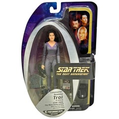 Star Trek Next Generation Counselor Deanna Troi Figure EE Exclusive Art Asylum