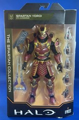 JAZWARES HALO THE SPARTAN COLLECTION 6.5″ SPARTAN YOROI SERIES 4 MIB SEALED RARE