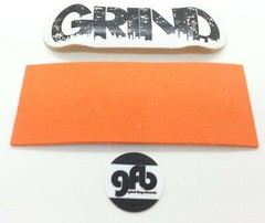 GRiND Fingerboards ORANGE SMOOTHIE Foam Tape 1pc Self Adhesive ~110x43mm