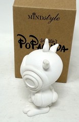 Ron English Mindstyle Ronnnie Rabbbit White 3” Chase Designer Art Vinyl Toy