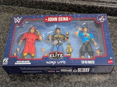 WWE Mattel Elite Collection John Cena 3-Pack Set Retirement Word Life NEW SEALED
