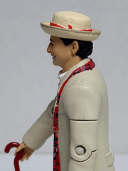 Doctor Who Seventh Doctor (McCoy) Figure (Remembrance) (Cream Suit) (Complete)
