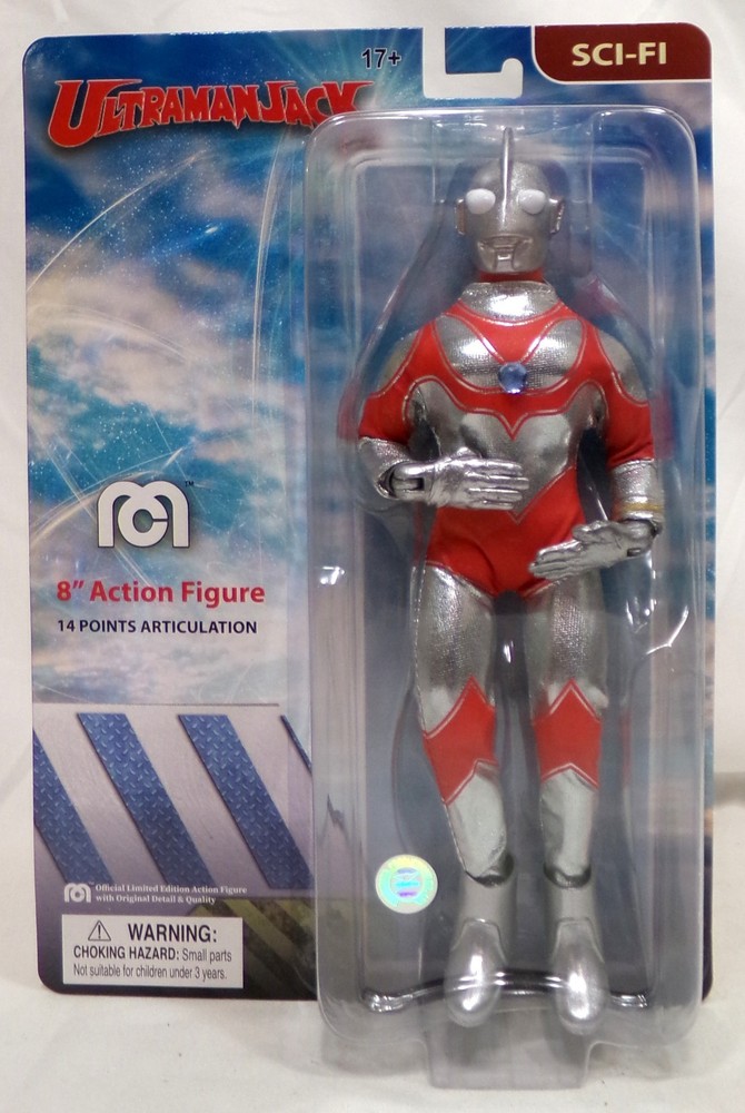 2021 Mego Sci-Fi Ultraman 55th Anniversary Jack Tsuburaya 8″ Acrion Figure New