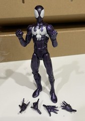 Marvel Legends 6″ Ultimate Black Costume Spider-Man Amazon Exclusive 5 Pack New