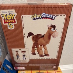 2026 Disney Pixar Toy Story 5 Bullseye Ragdoll Edition Plush 7″ PlayScale NIB