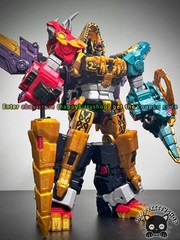 Miniforce Dinoid Warrior 11″ Dino Emperor Figure 5in1 Transformer Combiner Robot