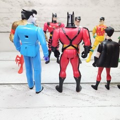 Kenner DC Batman Vintage Figure Lot 1990’s Robin Batman Animated 5″ 10 Figures