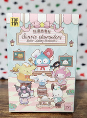 TOP TOY Sanrio Characters Roller Skating Restaurant Series Figurine Blind Box
