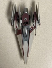 Star Wars MGS V-wing Starfighter 0063 LOOSE COMPLETE