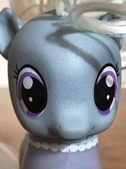 My Little Pony SILVER SPOON G4 3″ Brushable, Replacement Blue Glasses, Refurbish